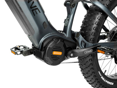 Velowave Brawny XM 1000W Full Suspension Electric Mountain Bike