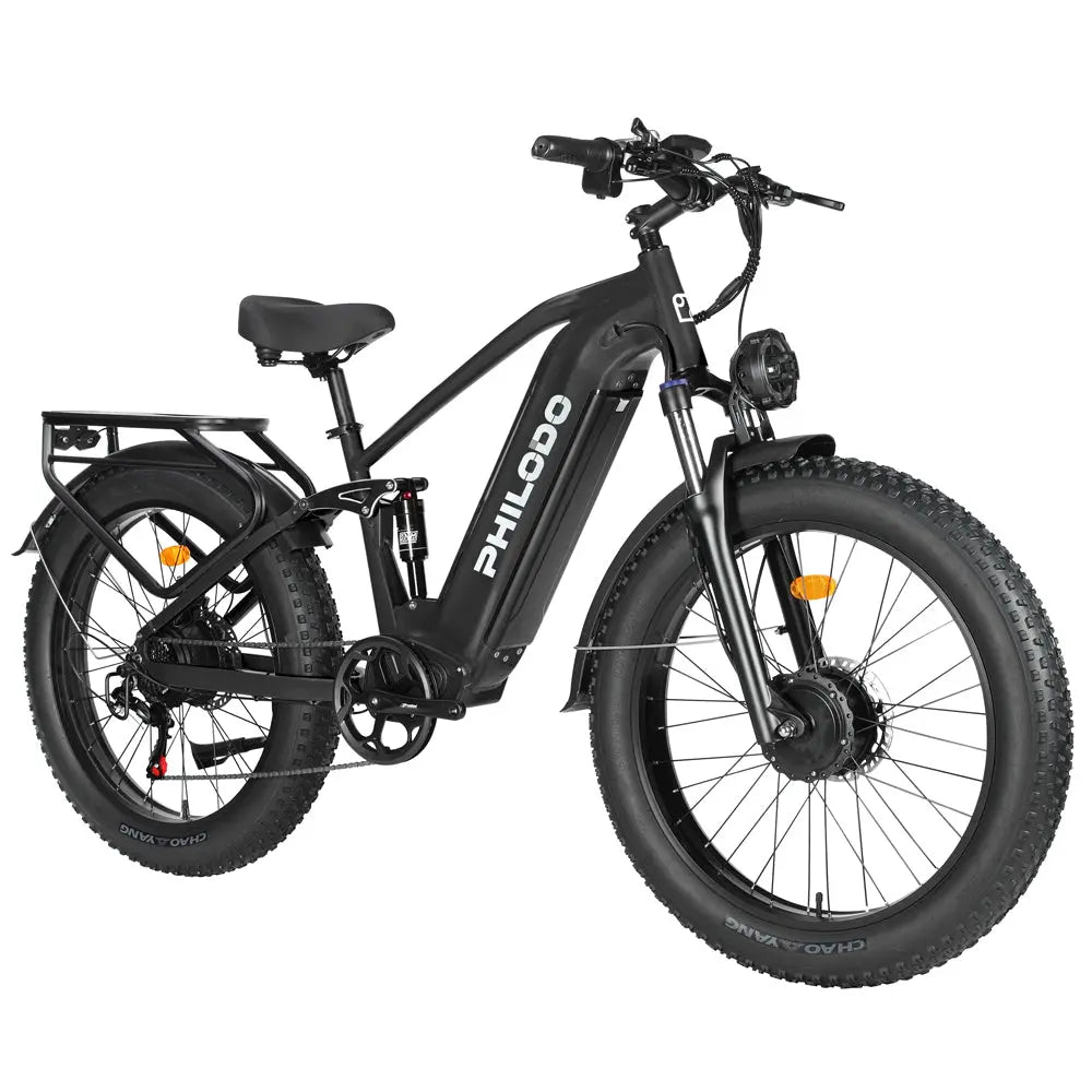 Phildo PHILODO Falcon 60V Dual Motor Full Suspension Electric Bike – 3200W ...