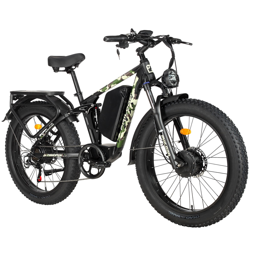 Philodo Forester 4000W Dual Motor Full Suspension Electric Bike