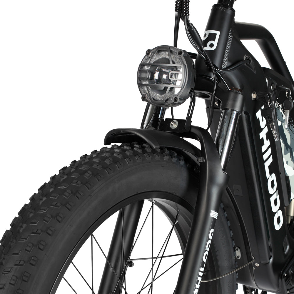 Philodo Jumbo 2000W Dual Motor Dual Battery Full Suspension Electric Bike