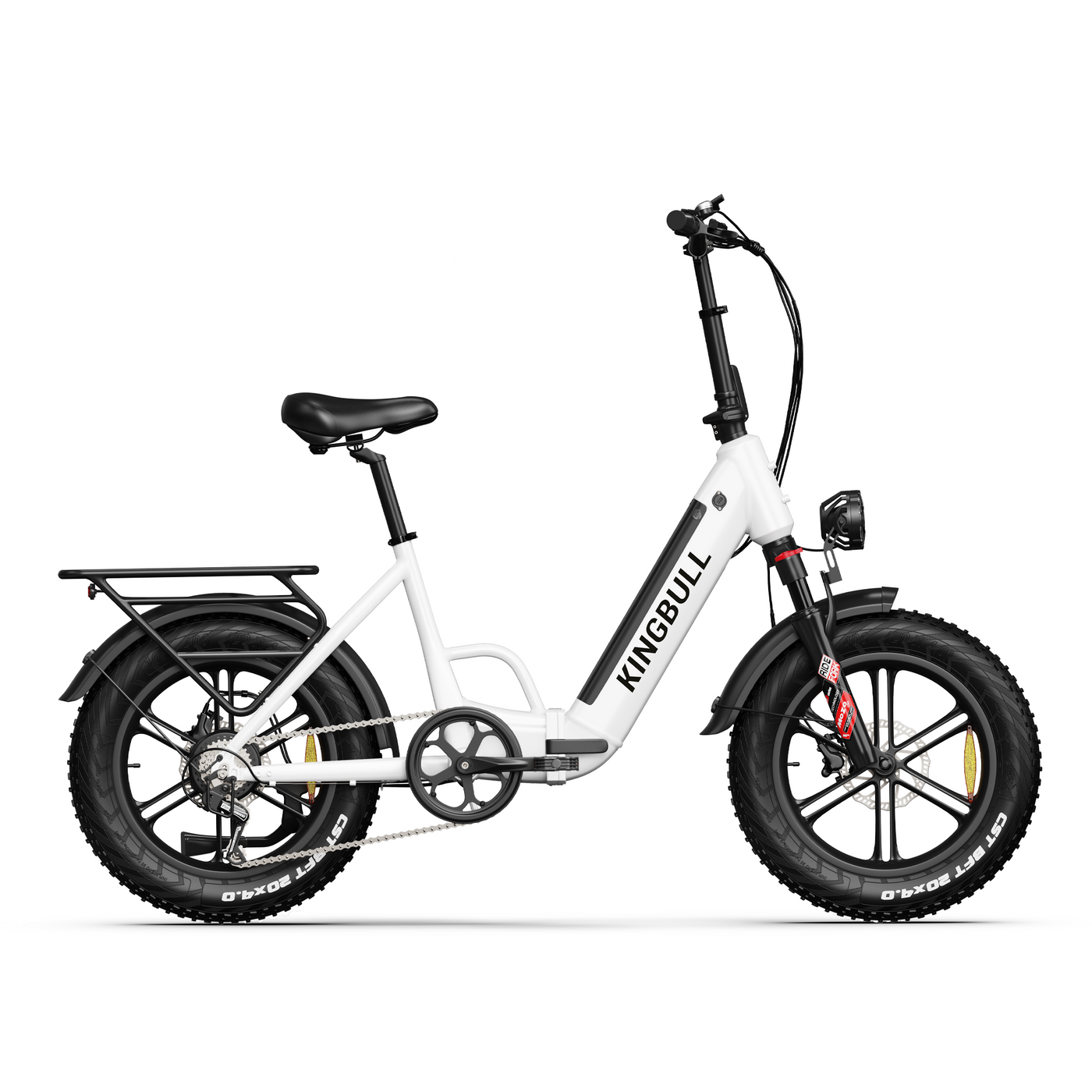 Kingbull_Literider_White_Folding_Electric_Bike_Side_View