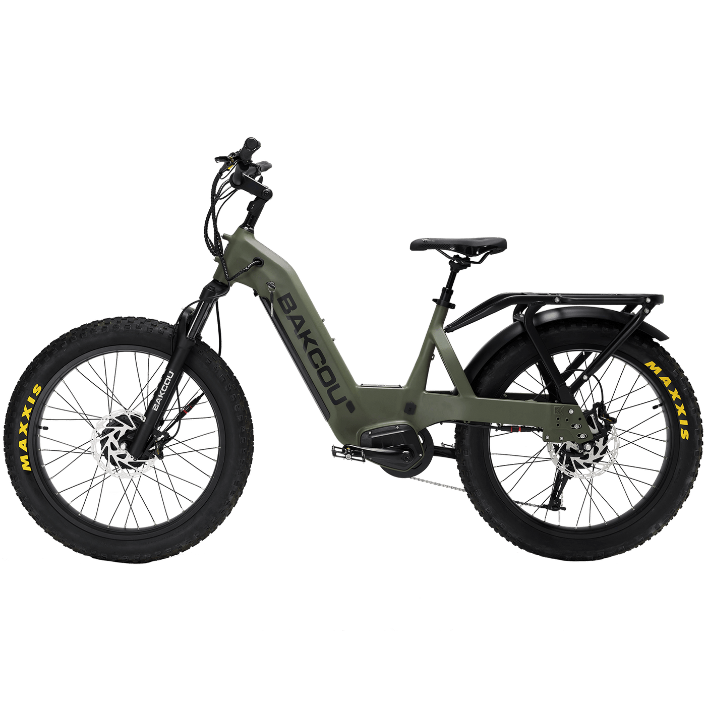 Bakcou Kodiak SD | AWD Step-Through Electric Fat Tire Bike