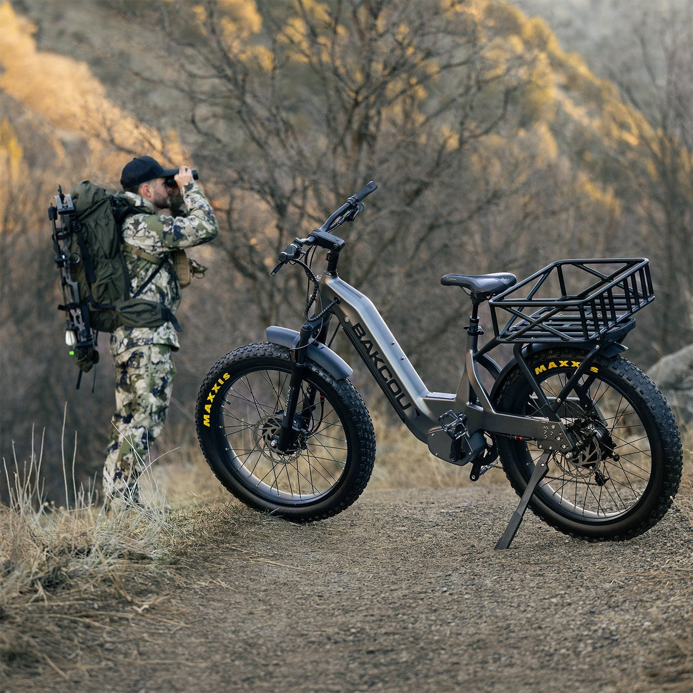 Bakcou Kodiak SD | AWD Step-Through Electric Fat Tire Bike