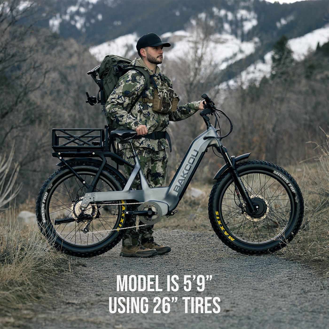 Bakcou Kodiak SD | AWD Step-Through Electric Fat Tire Bike