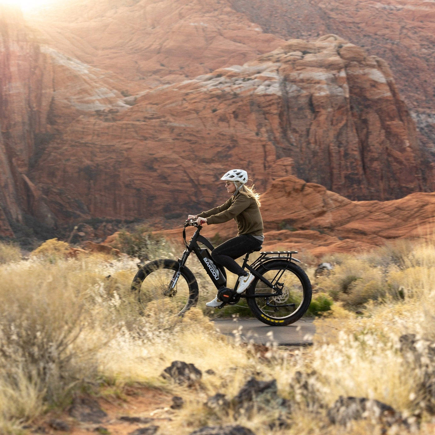 BAKCOU Mule Jager 1500W Electric Hunting Bike – All-Terrain Fat Tire E ...