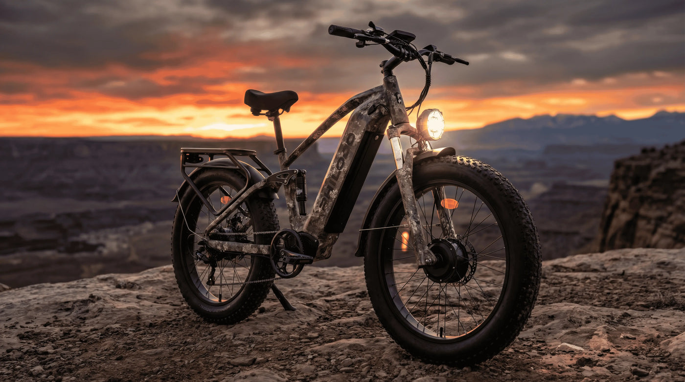 Philodo Falcon 4000W Dual Motor Full Suspension Electric Bike | 5000W ...