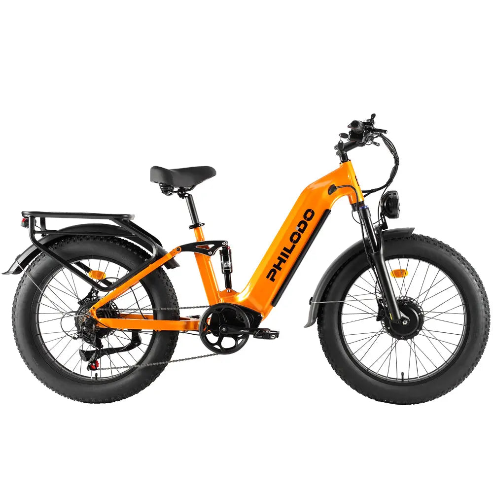 PHILODO Falcon 60V Dual Motor Full Suspension Electric Bike