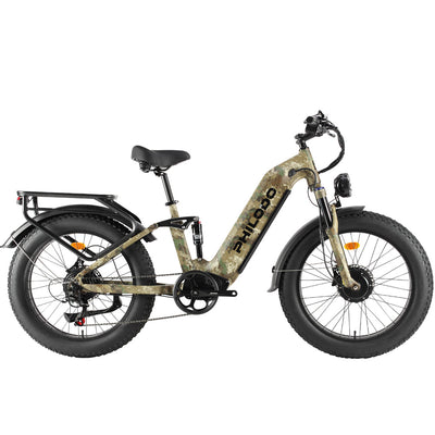 Philodo Falcon 4000W Dual Motor Full Suspension Electric Bike