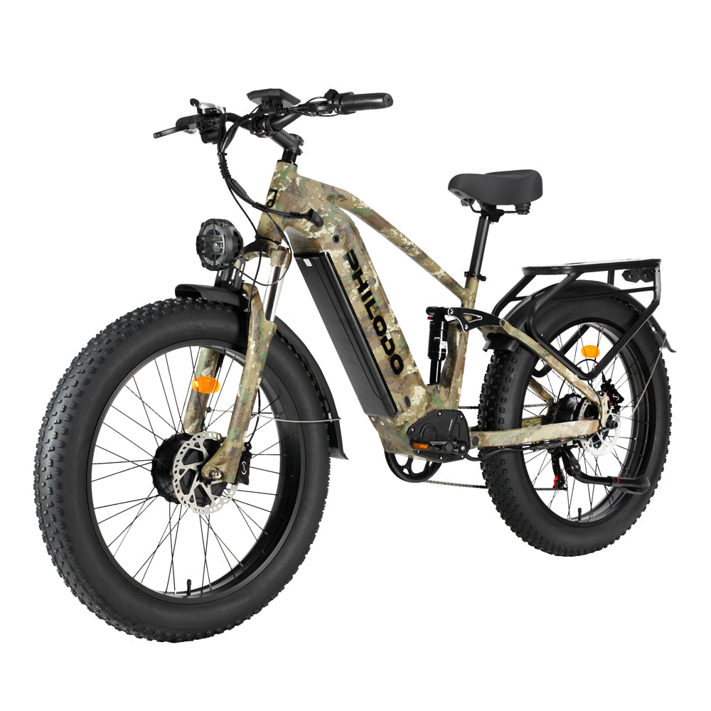 Philodo Falcon 4000W Dual Motor Full Suspension Electric Bike