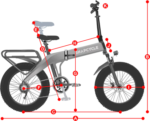 Snapcycle S1 E-Bike With Brushless Geared Motor