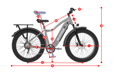 Snapcycle R1 Step-Thru E-Bike 750W Brushless Geared Motor, 1200W Peak