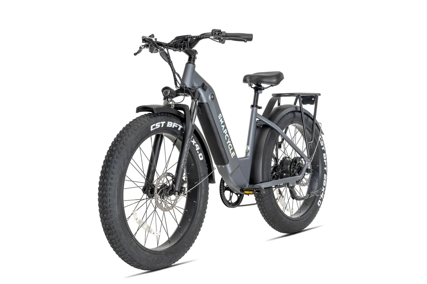 Snapcycle R1 Step-Thru E-Bike 750W Brushless Geared Motor, 1200W Peak