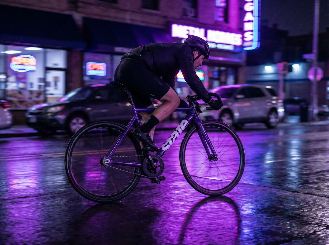 6061 Black Label v3 Fixed Gear Bike – Purple & White | State
