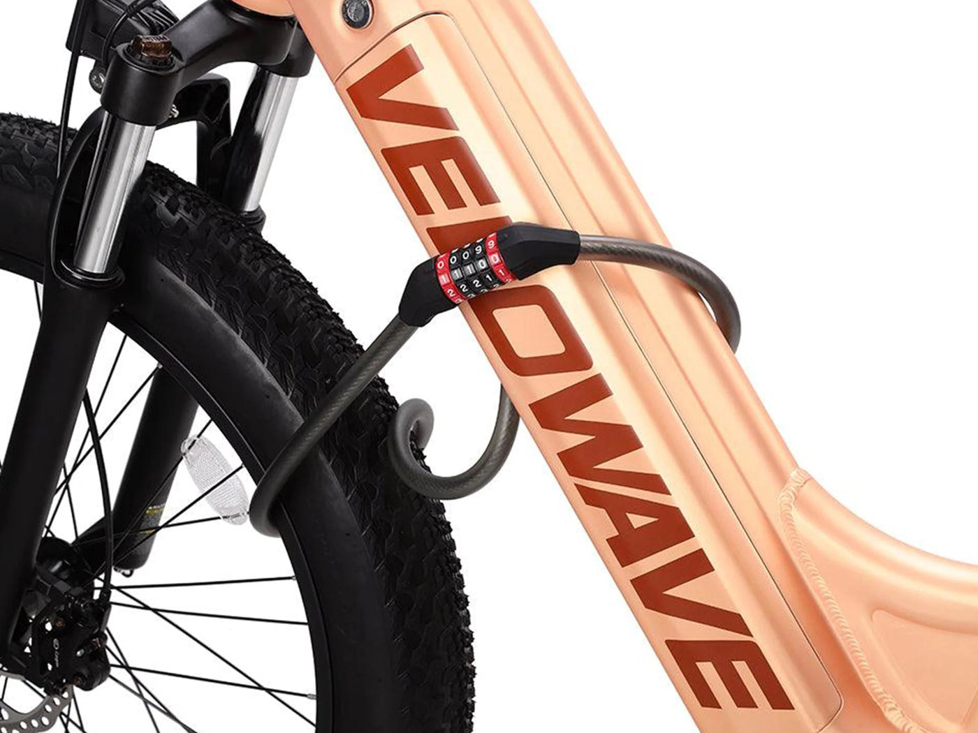 Anti-Theft Combination Lock for All Electric Bike Models
