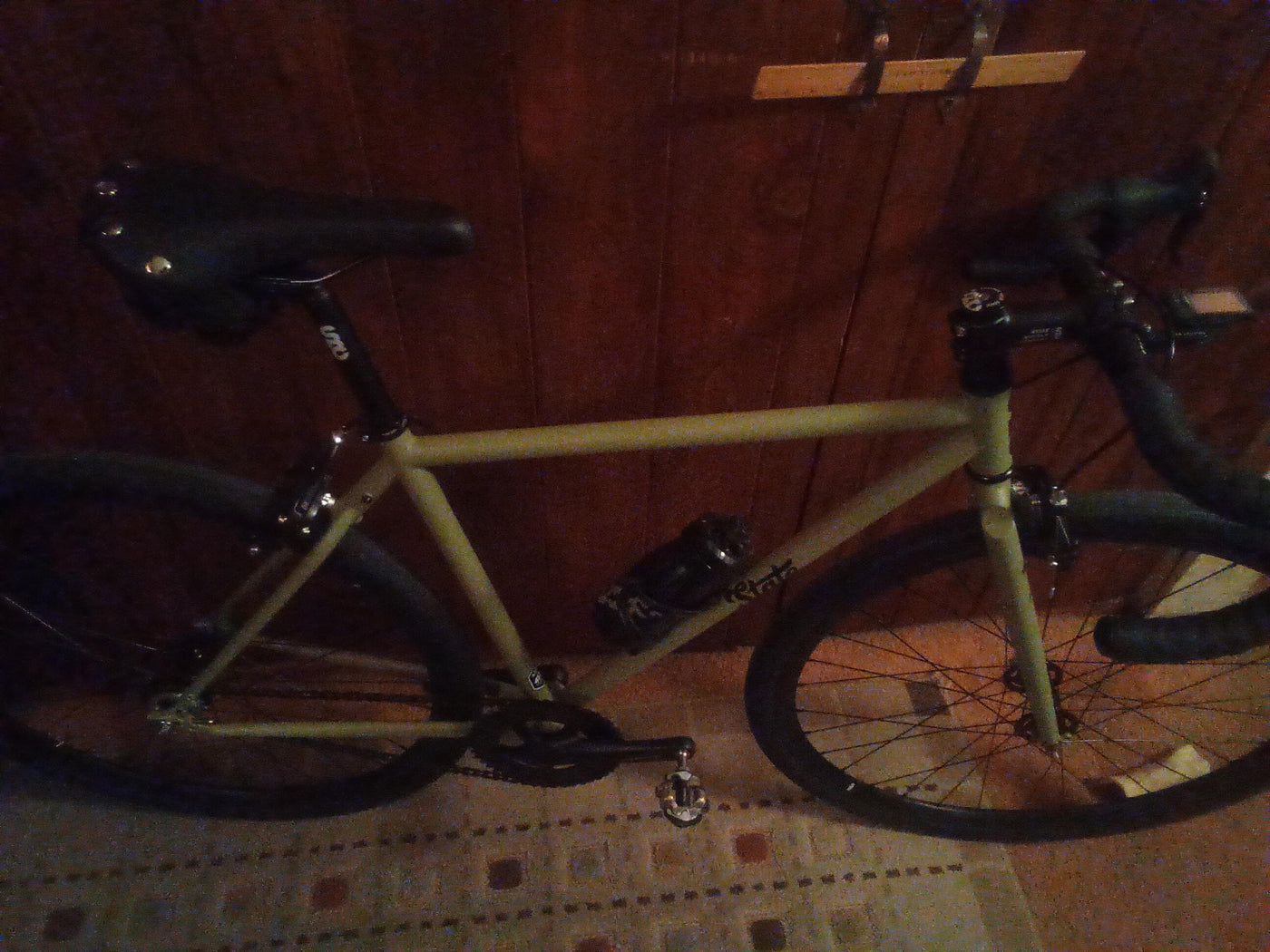 STATE BICYCLE CO. 4130 - Matte Olive (Fixed Gear / Single-Speed)