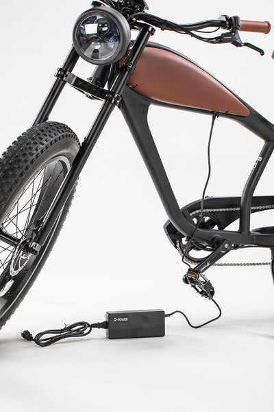 REVIBIKE Cheetah 17.5Ah or 13Ah Cafe Racer Electric Bike