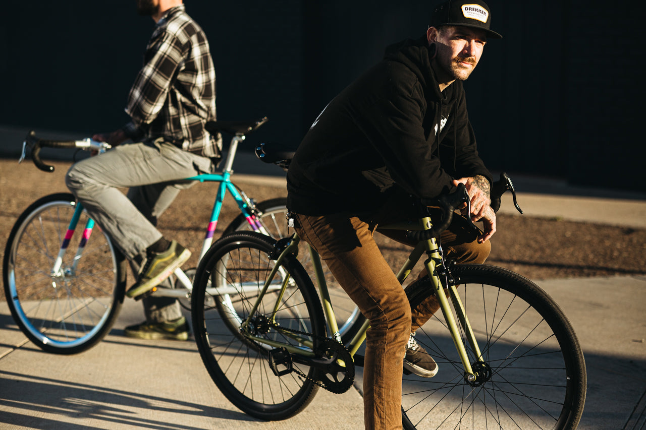 STATE BICYCLE CO. 4130 - Matte Olive (Fixed Gear / Single-Speed)
