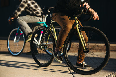STATE BICYCLE CO. 4130 - Matte Olive (Fixed Gear / Single-Speed)