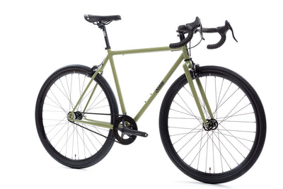 STATE BICYCLE CO. 4130 - Matte Olive (Fixed Gear / Single-Speed)