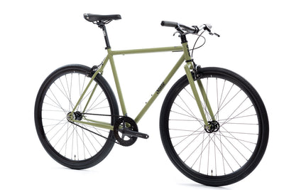 STATE BICYCLE CO. 4130 - Matte Olive (Fixed Gear / Single-Speed)