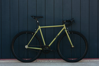 STATE BICYCLE CO. 4130 - Matte Olive (Fixed Gear / Single-Speed)