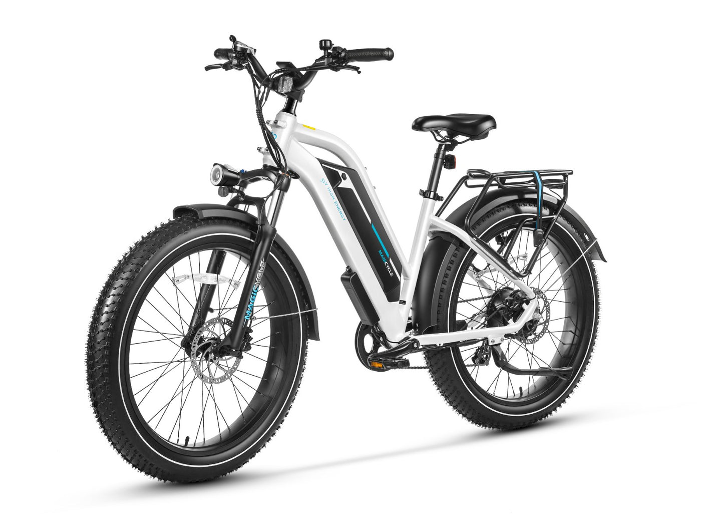MAGICYCLE 52V 20Ah Cruiser Pro Mid Step-Thru Mountain Electric Bike