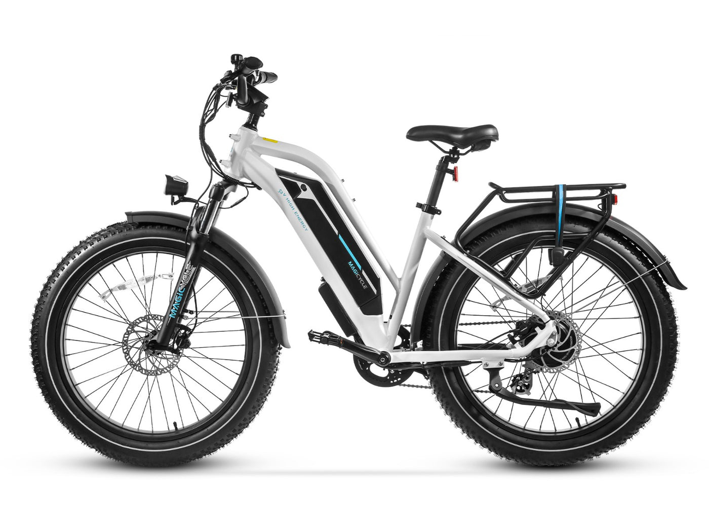 MAGICYCLE 52V 20Ah Cruiser Pro Mid Step-Thru Mountain Electric Bike