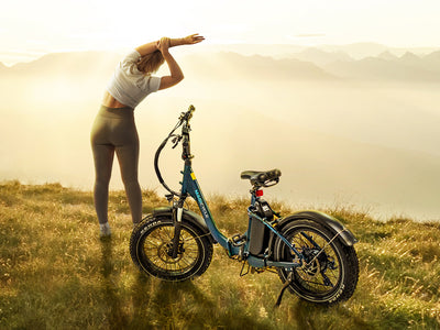 MAGICYCLE Jaguarundi 52V Folding Step-Thru Fat Tire Ebike
