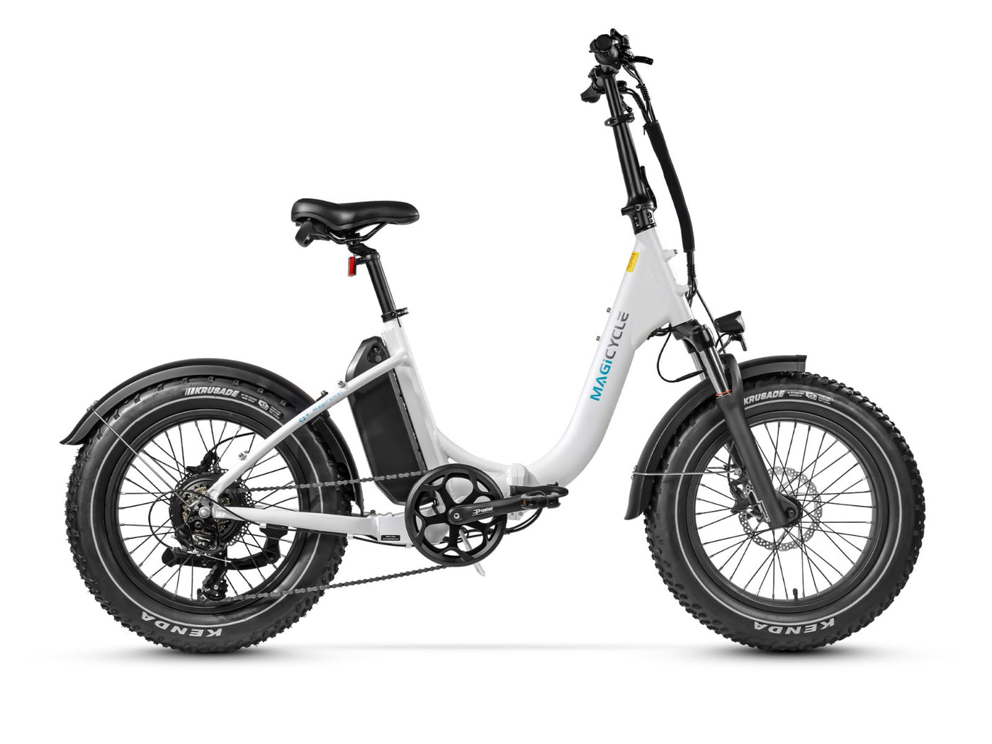 MAGICYCLE Jaguarundi 52V Folding Step-Thru Fat Tire Ebike