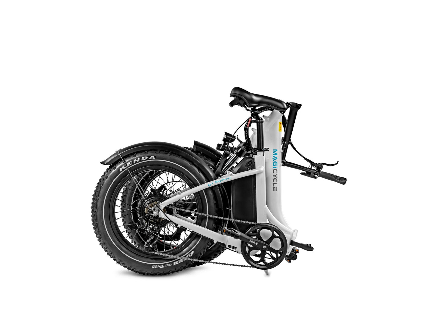 MAGICYCLE Jaguarundi 52V Folding Step-Thru Fat Tire Ebike