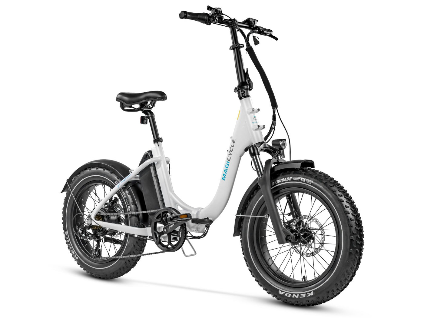 MAGICYCLE Jaguarundi 52V Folding Step-Thru Fat Tire Ebike