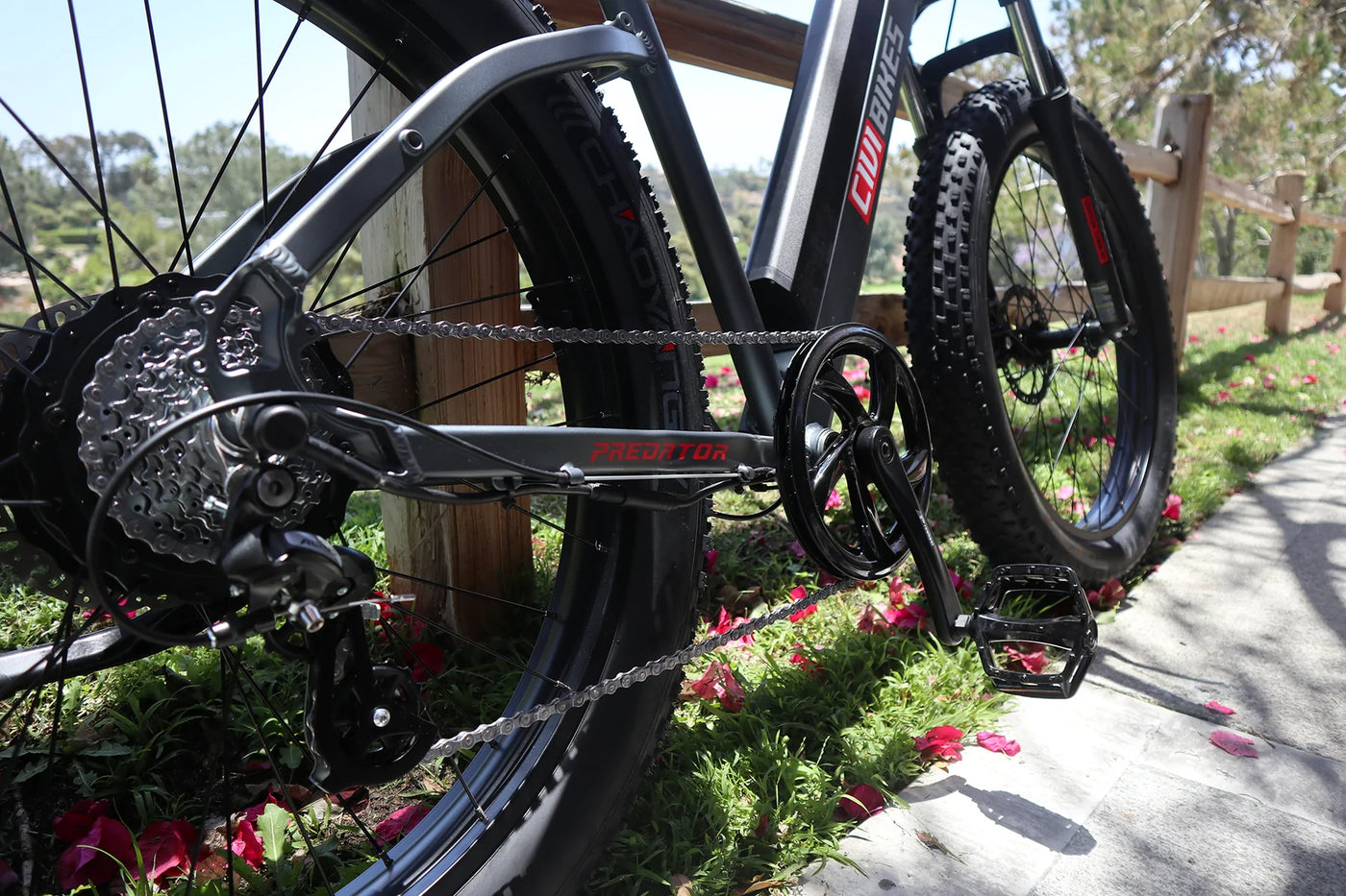 REVIBIKES Predator Front Suspension Electric Bike