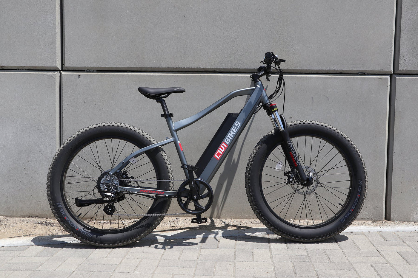 REVIBIKES Predator Front Suspension Electric Bike