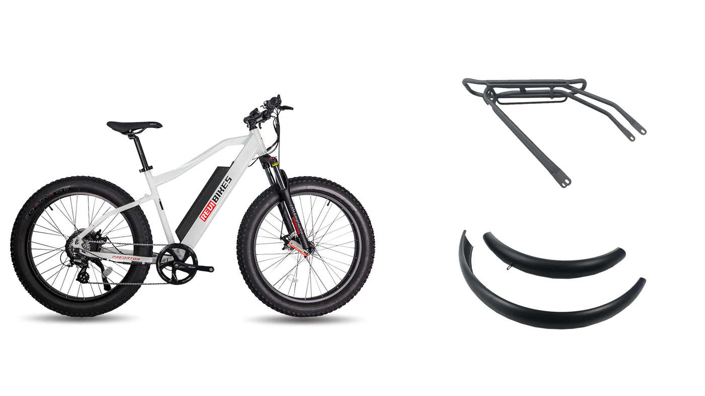 REVIBIKES Predator Front Suspension Electric Bike