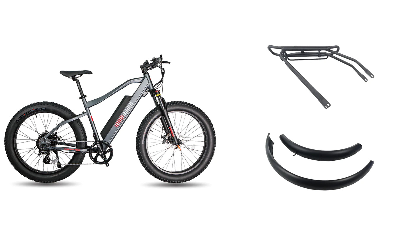 REVIBIKES Predator Front Suspension Electric Bike