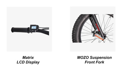 REVIBIKES Predator Front Suspension Electric Bike