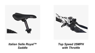 REVIBIKES Predator Front Suspension Electric Bike