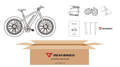 REVIBIKES Predator Front Suspension Electric Bike
